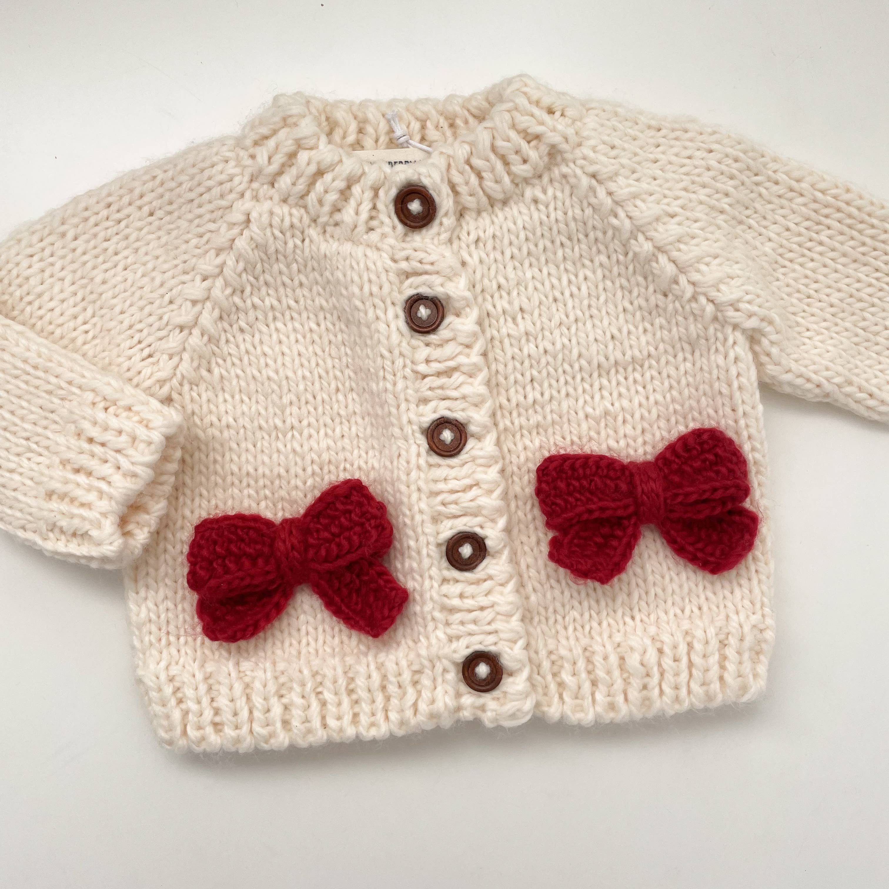 Baby Bow Cardigan