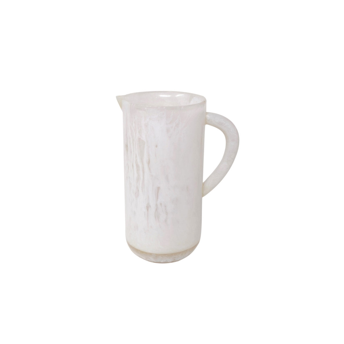White Resin Pitcher