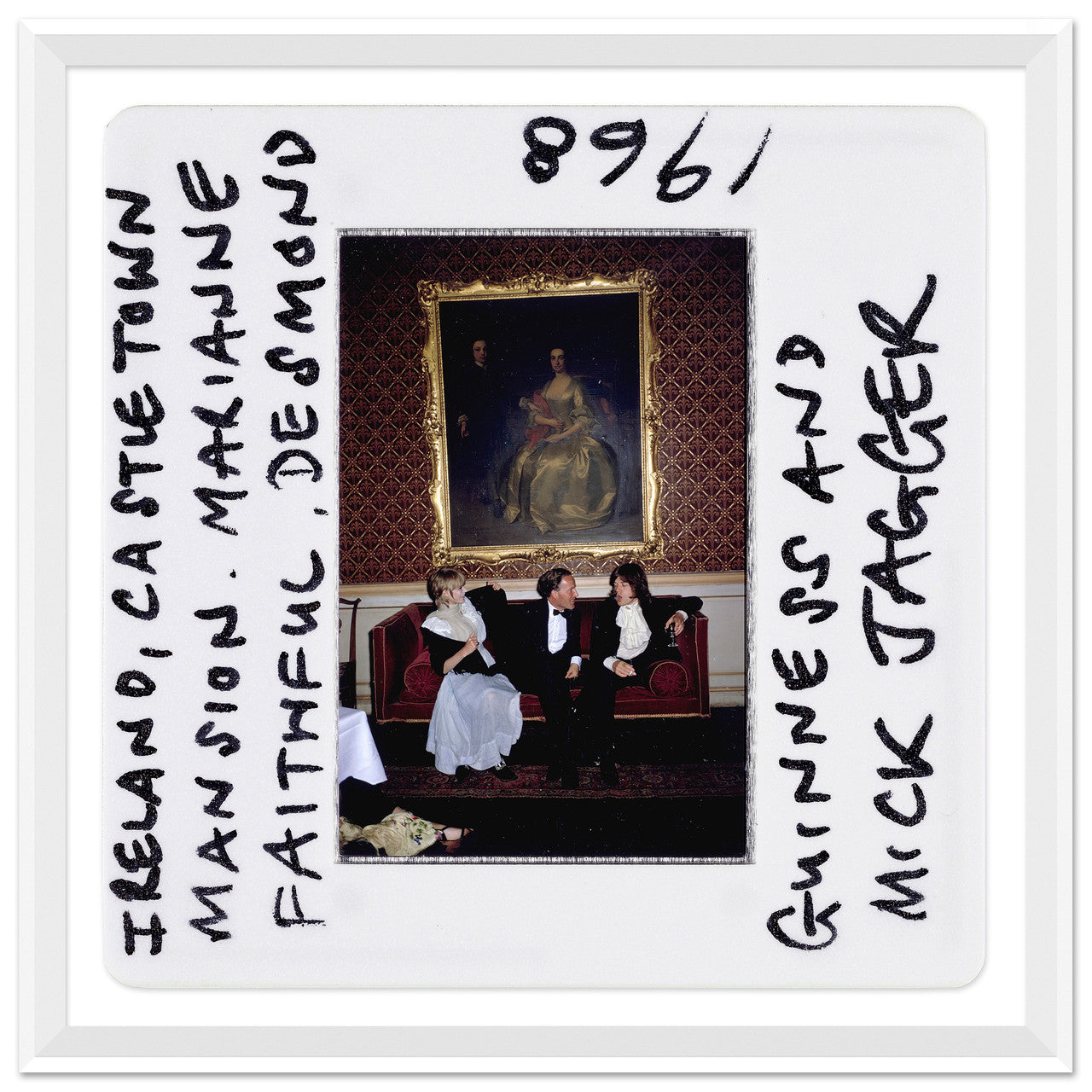 "Pop and Society - Slide", Slim Aarons, January 1, 1968 - Castletown, Ireland