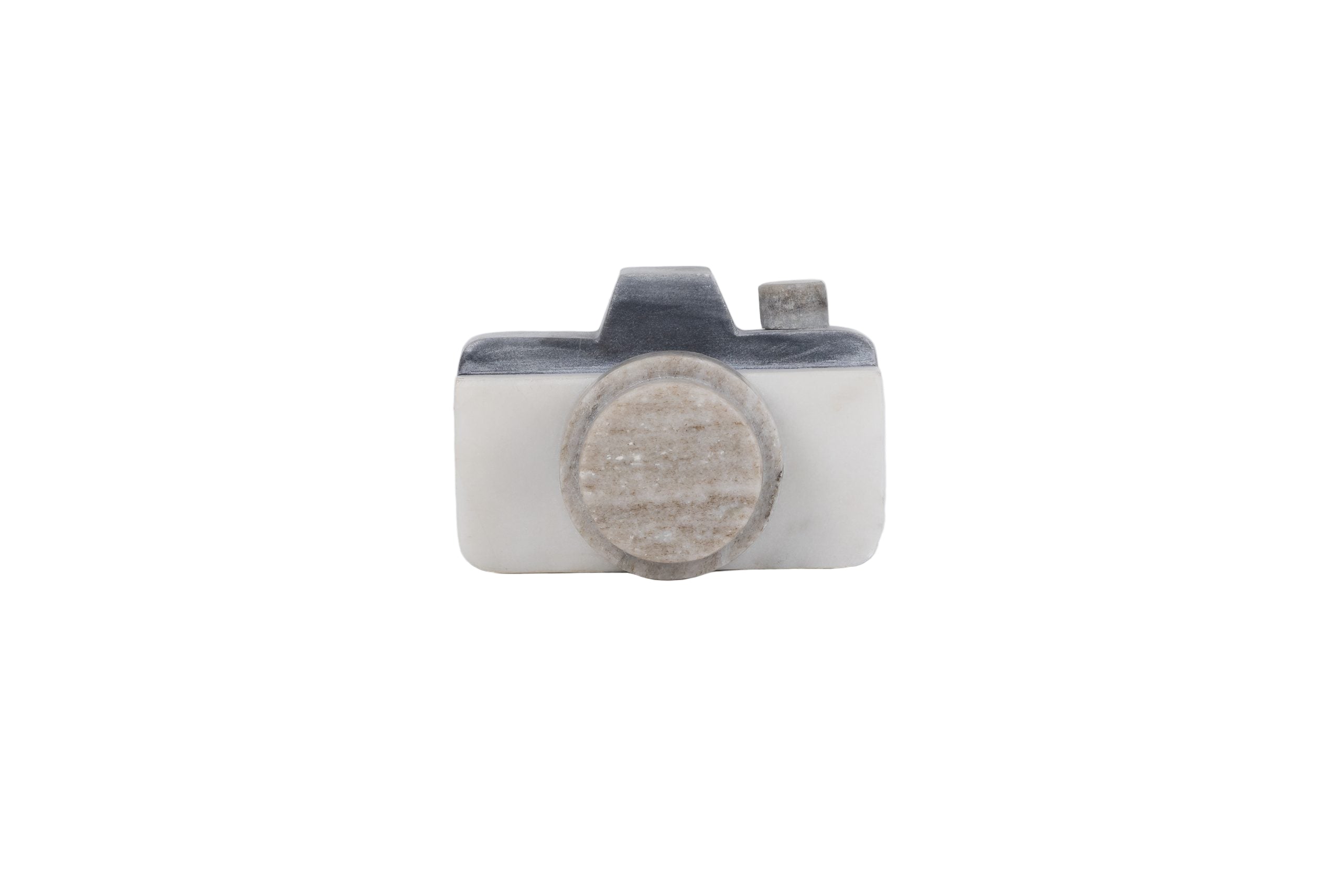 Marble Camera Bookend