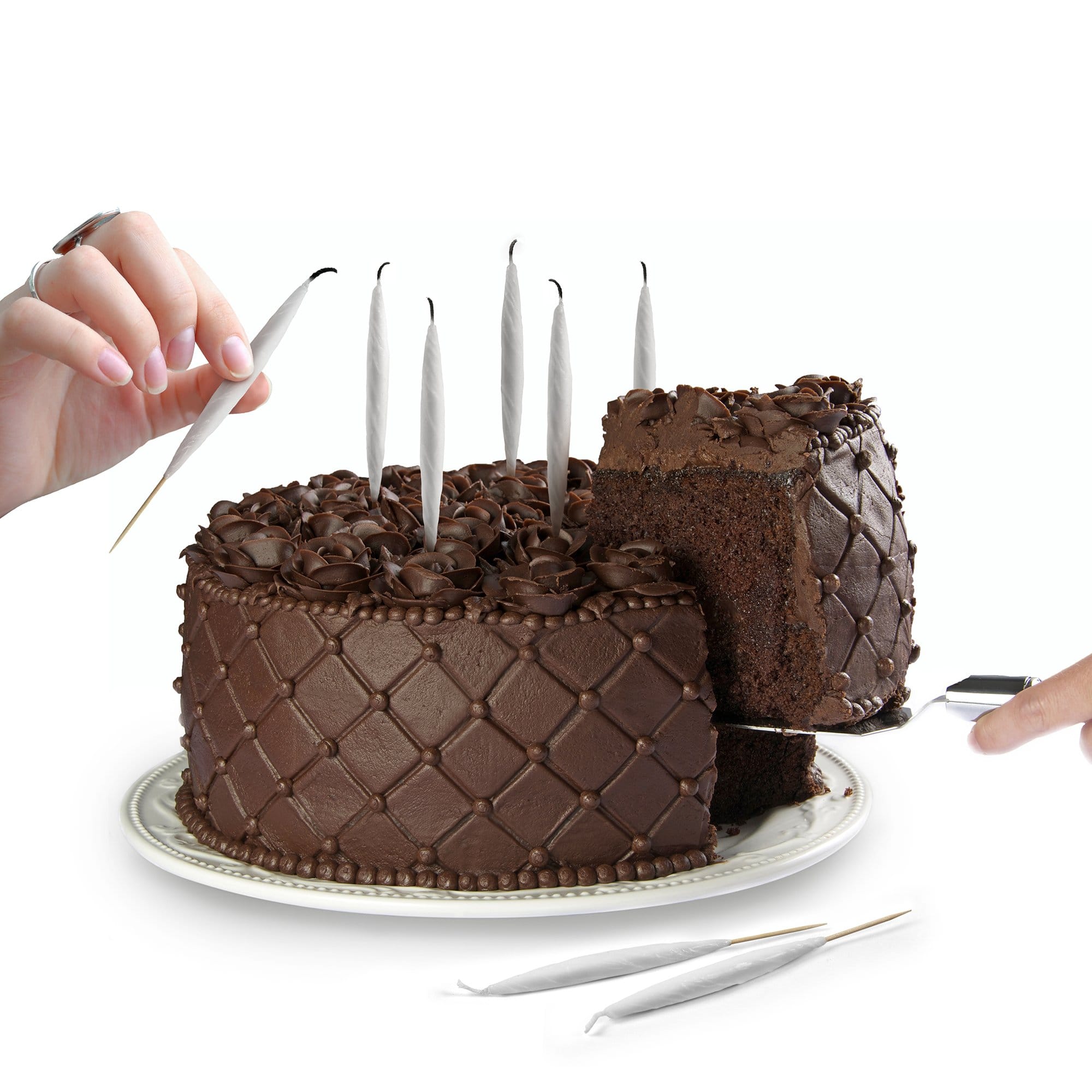 LIT! Joint Birthday Candles - S/6