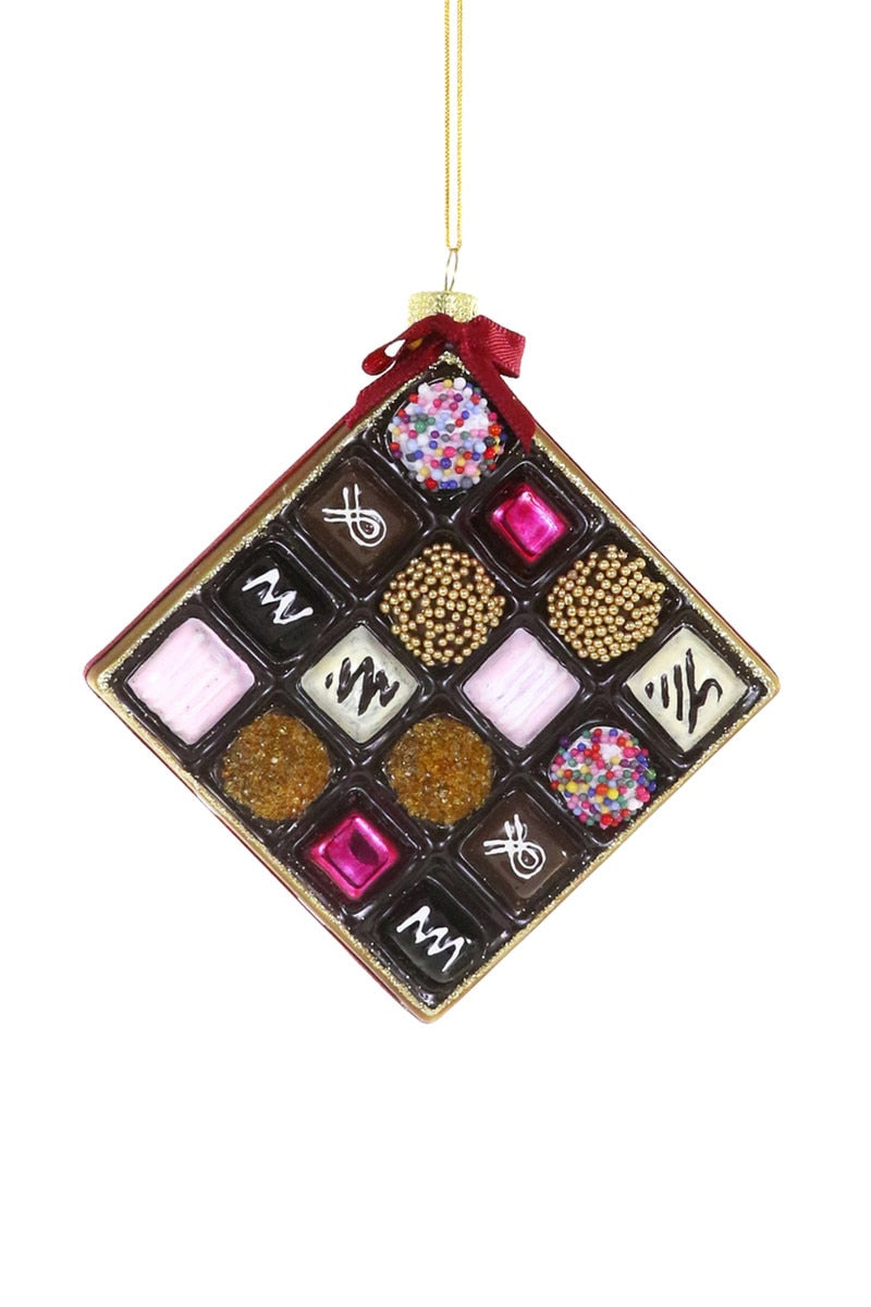 BOX OF CHOCOLATES ORNAMENT