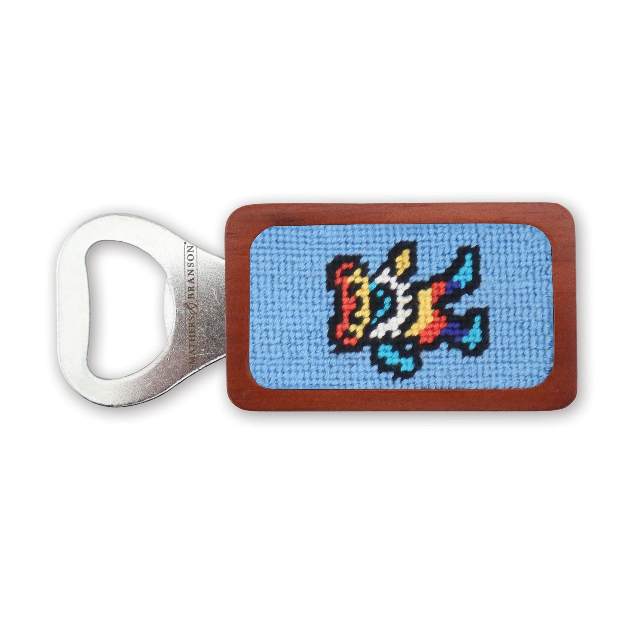 Dancing Bear Tye Dye Bottle Opener