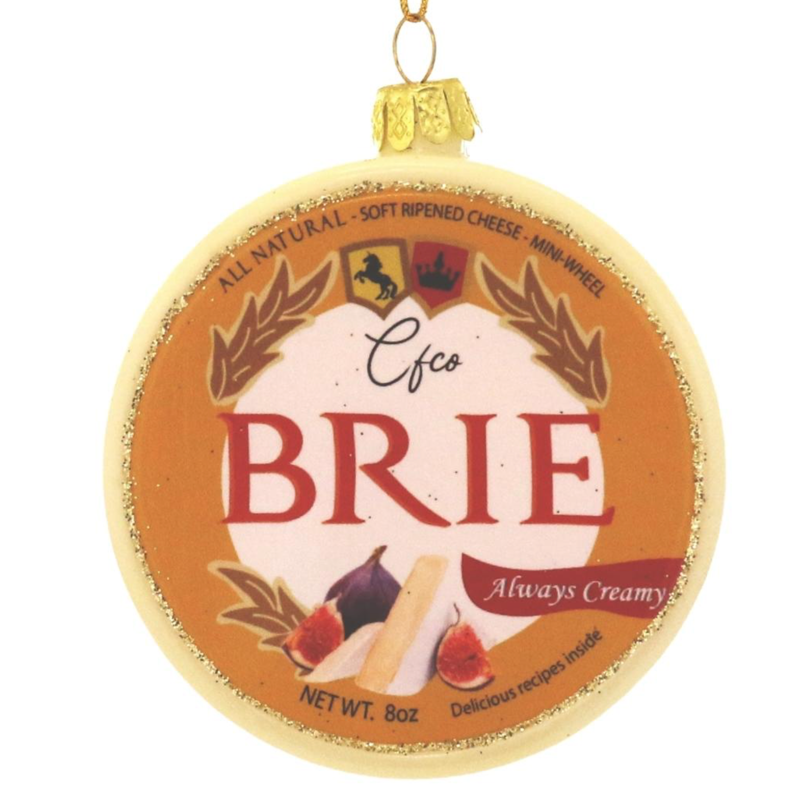 Brie Ornament