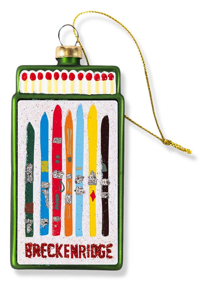 Breckenridge Matchbook Ornament