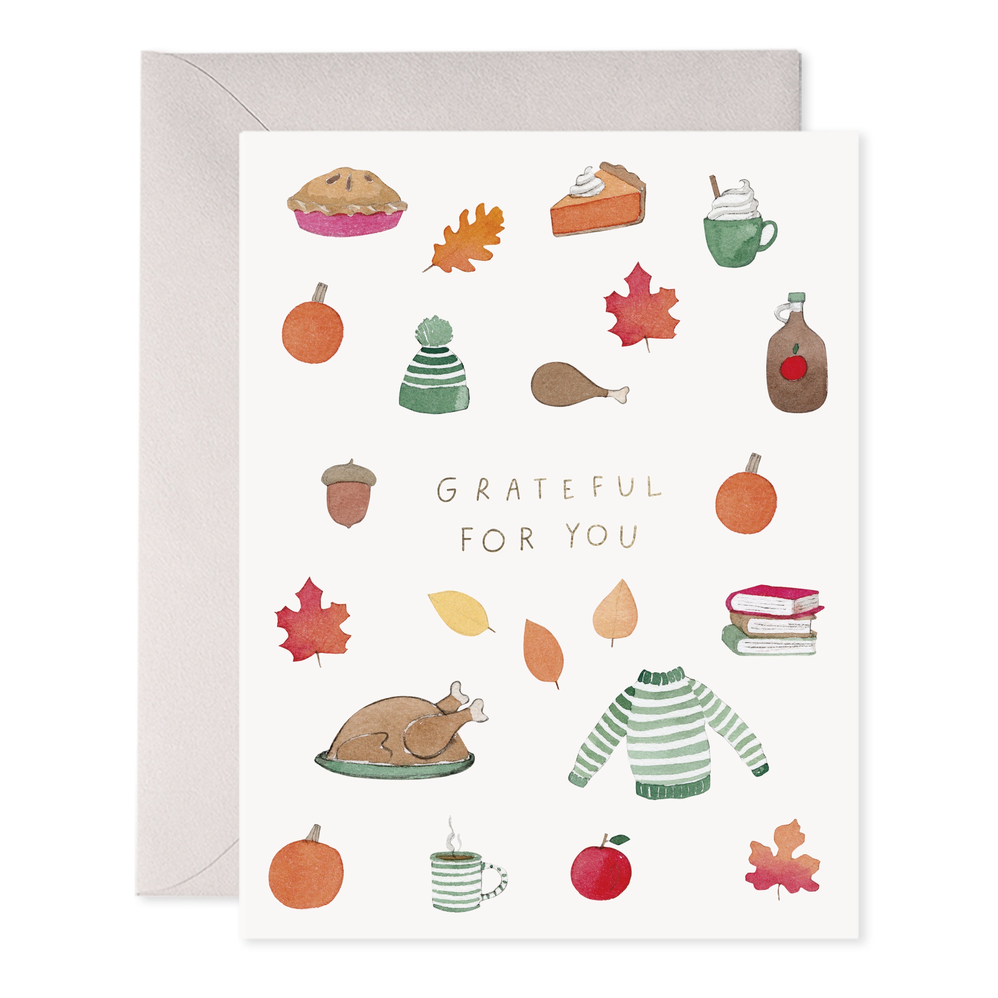 Crisp and Cozy Thanksgiving Card
