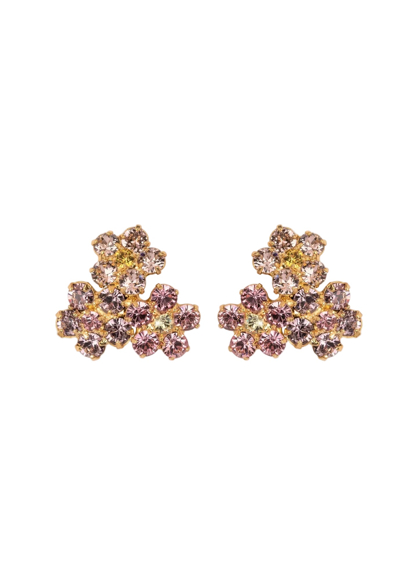 Violet Stud - Rose Multi