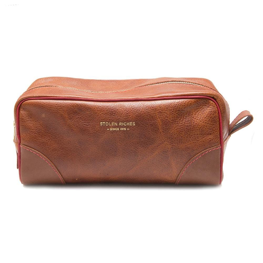 Brown Dopp Kit