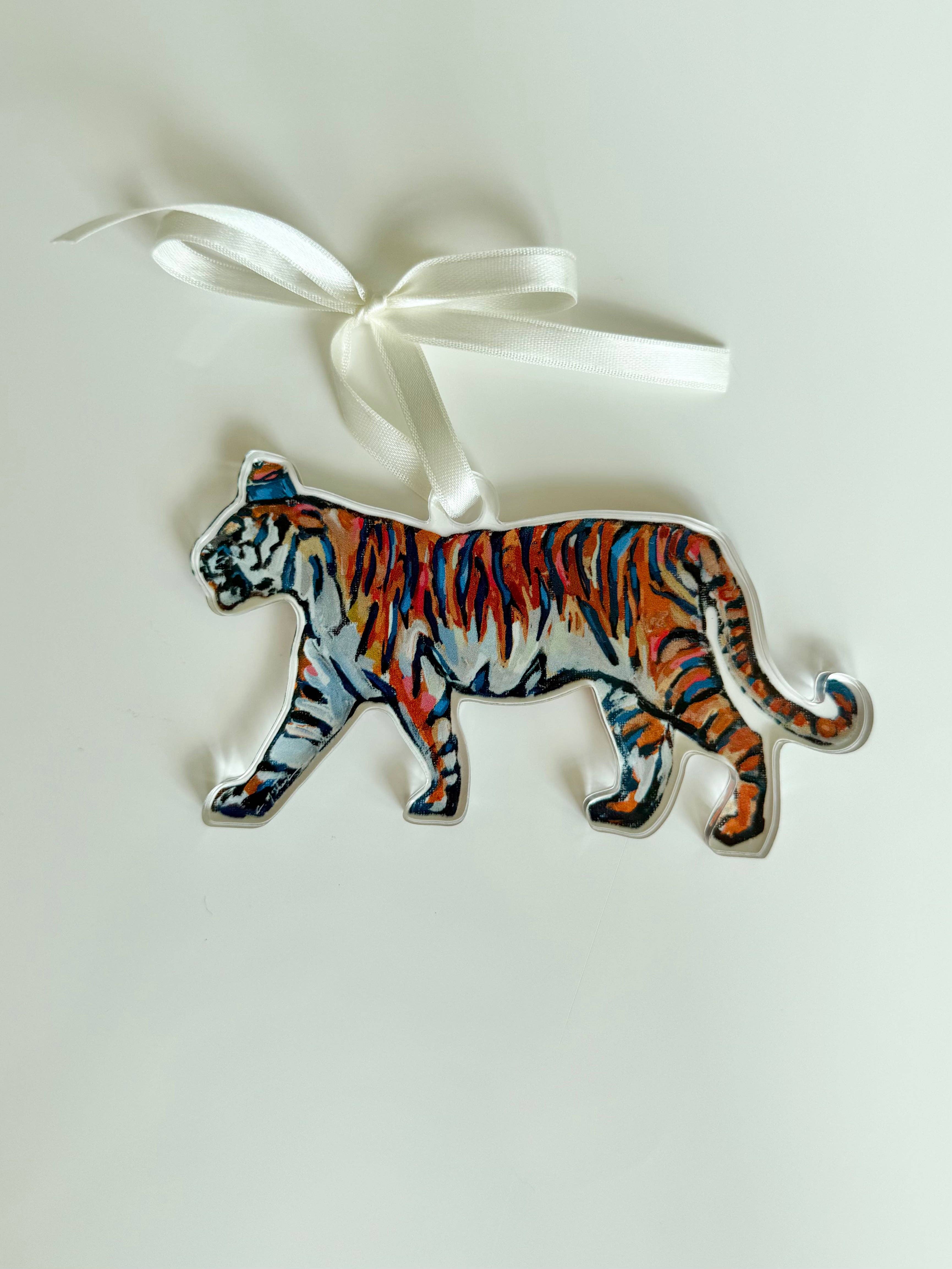 Auburn Tiger Acrylic Ornament