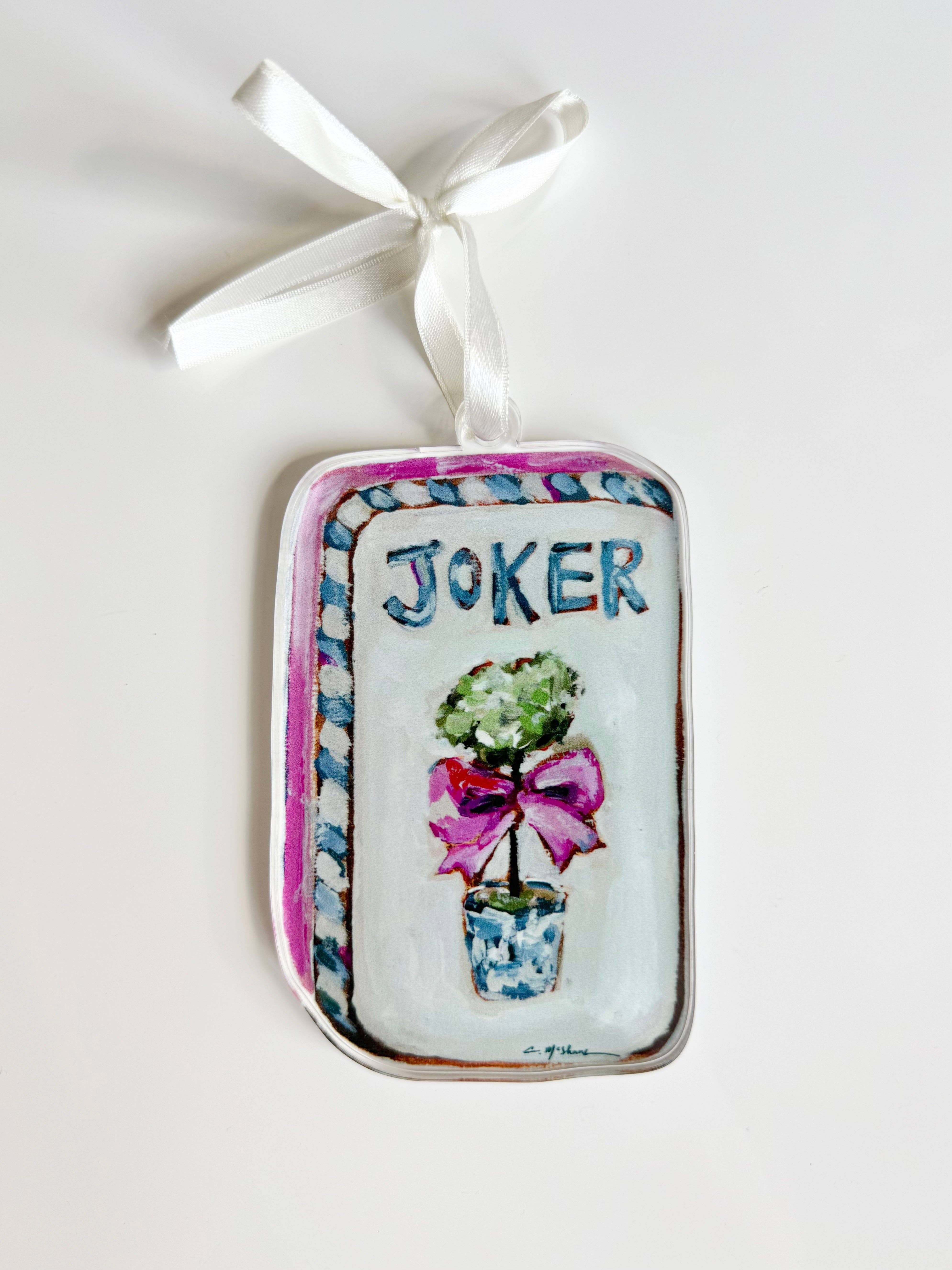 Mahjong Chic Ornament