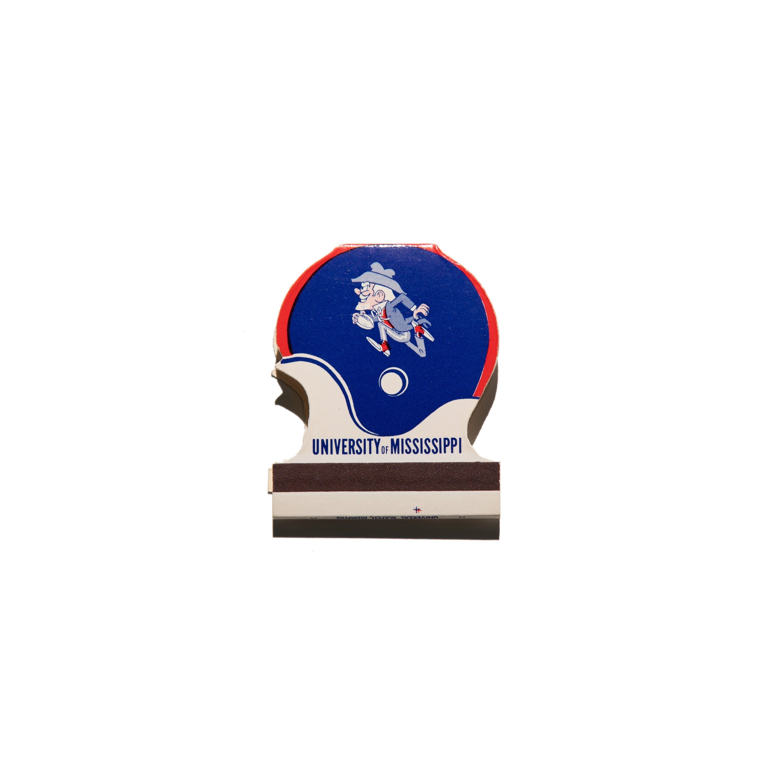 University of Mississippi Matchbook Print -  Print Only