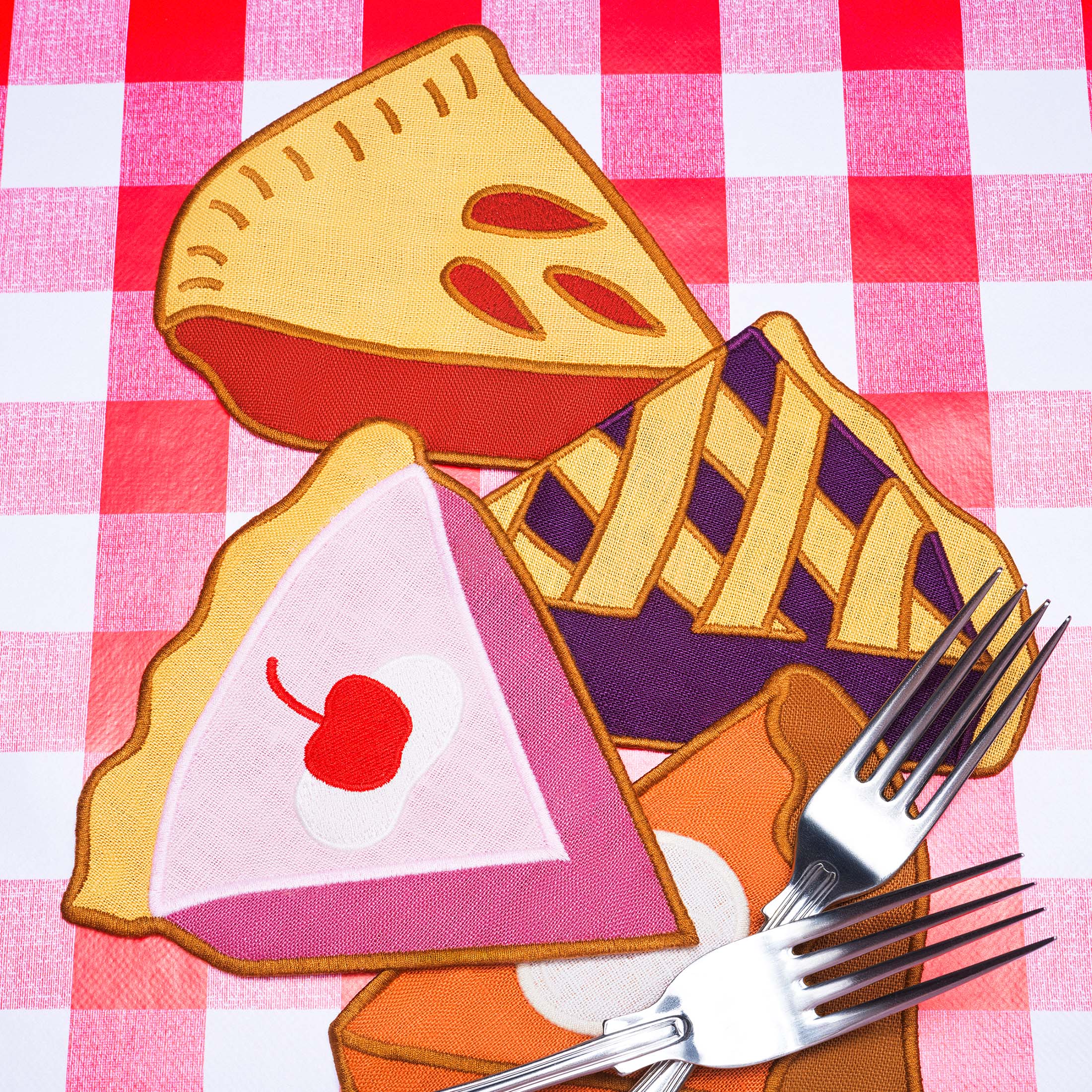 Pie Cocktail Napkins (Set of Four)