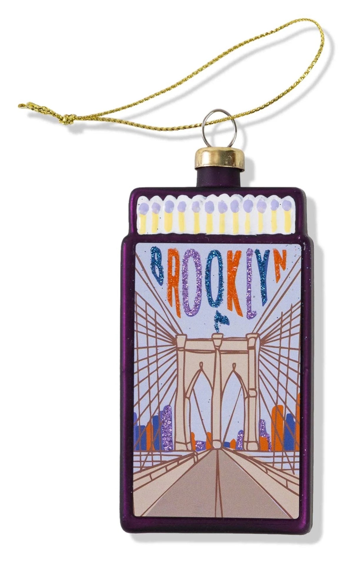 Brooklyn Matchbook Ornament