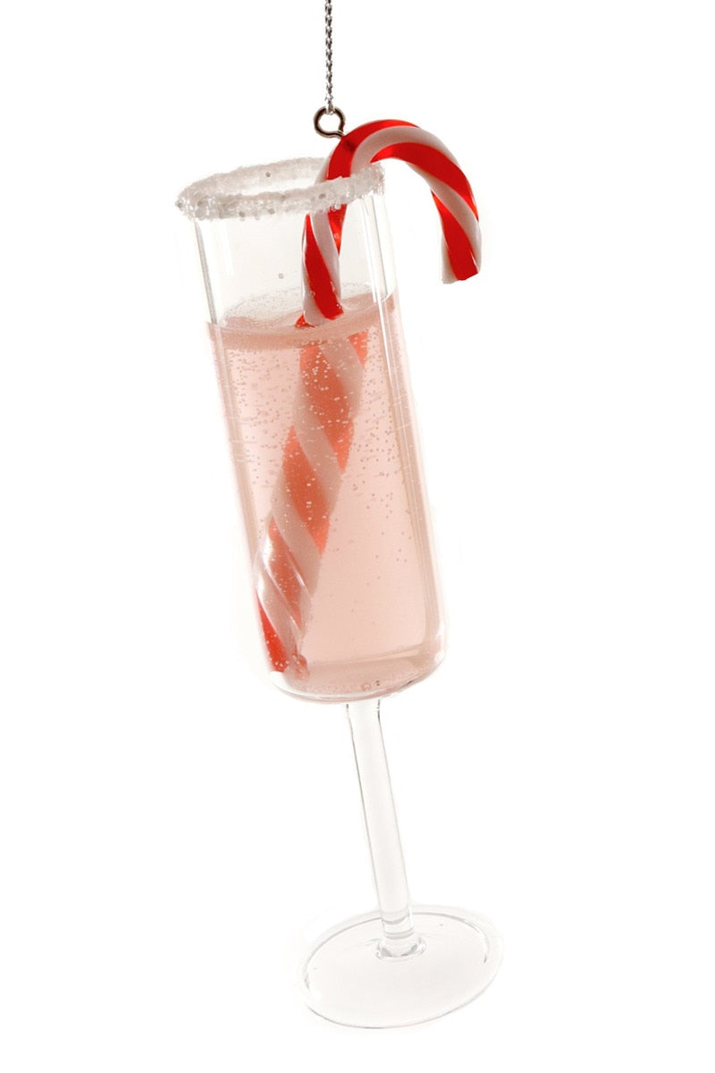 PEPPERMINT MARTINI ORNAMENT