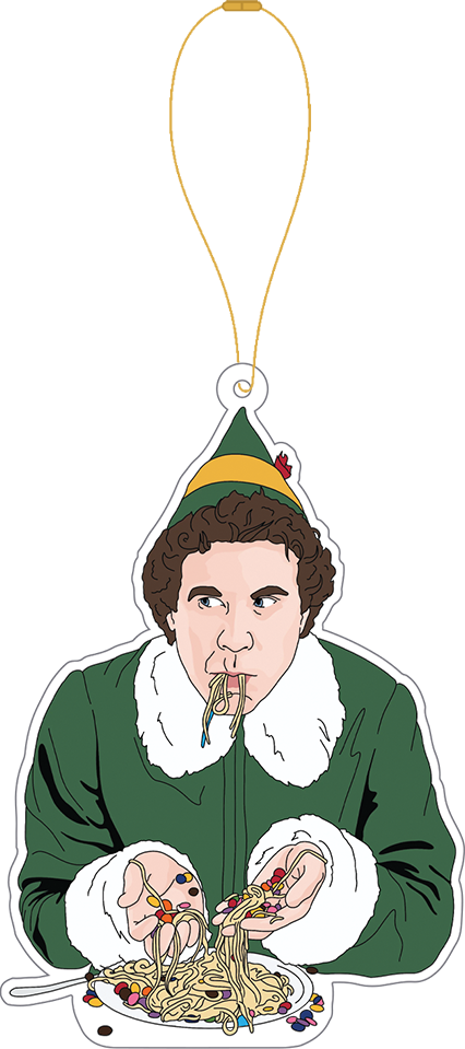 Elf Spaghetti Ornament
