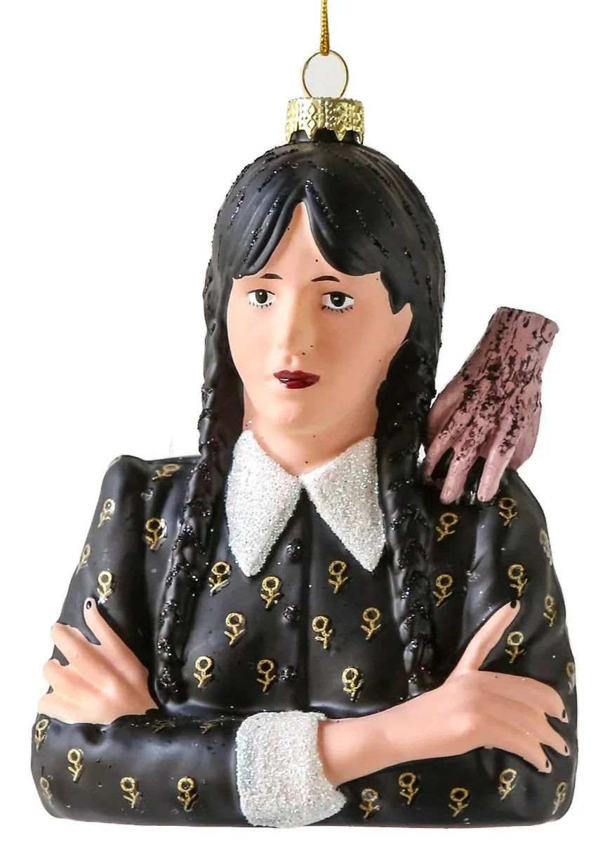 Wednesday Adams Ornament