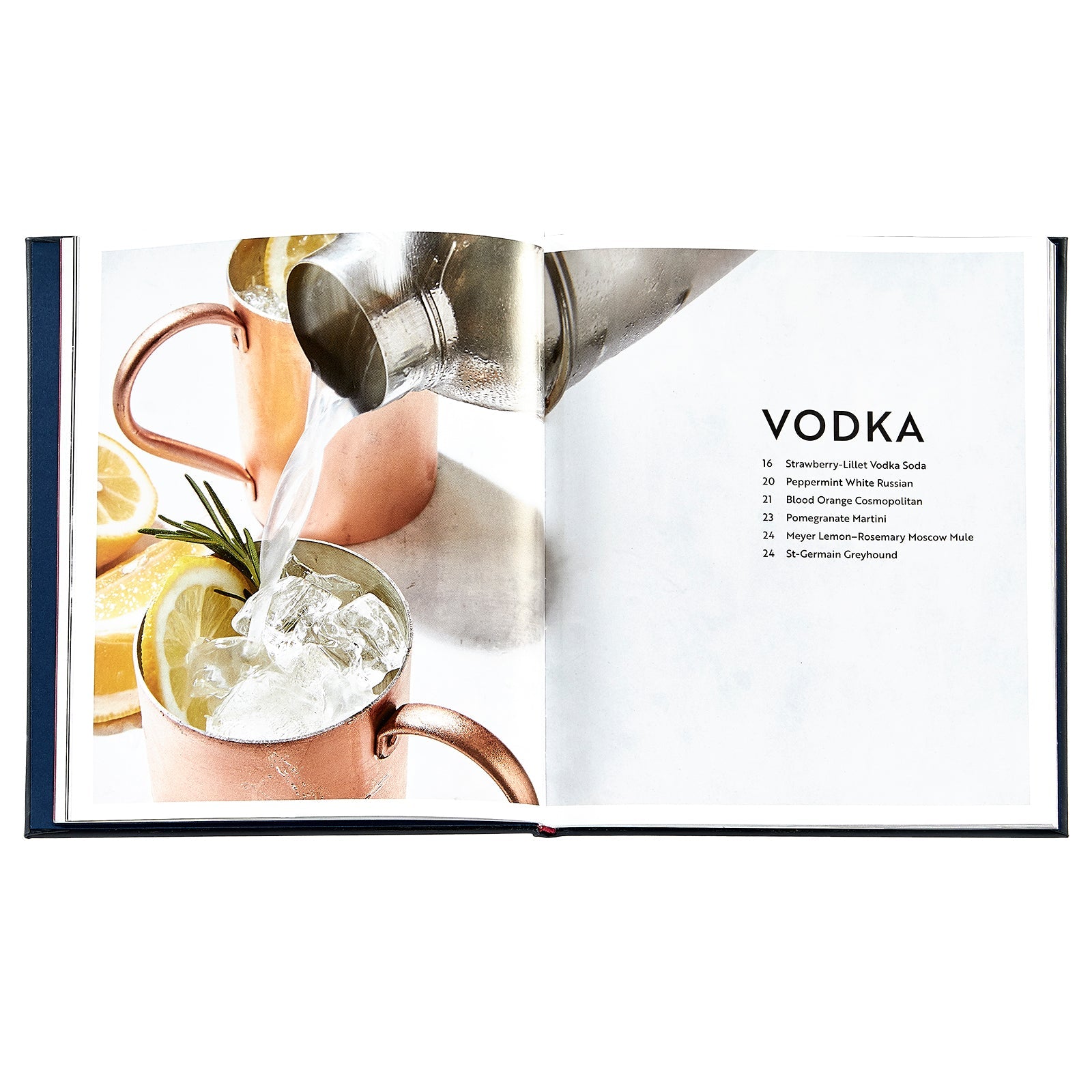 Williams Sonoma Cocktail Book - Leather Edition