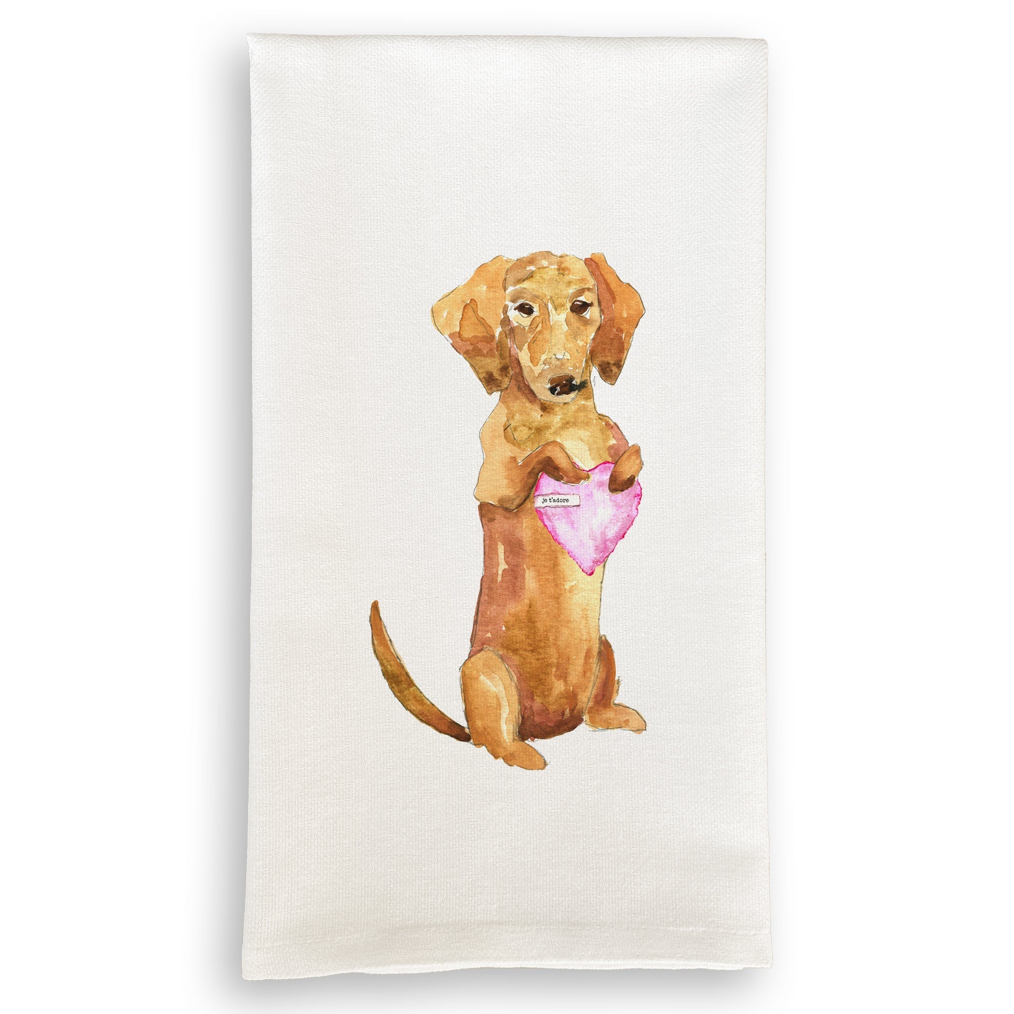 Dog Holding a Heart
