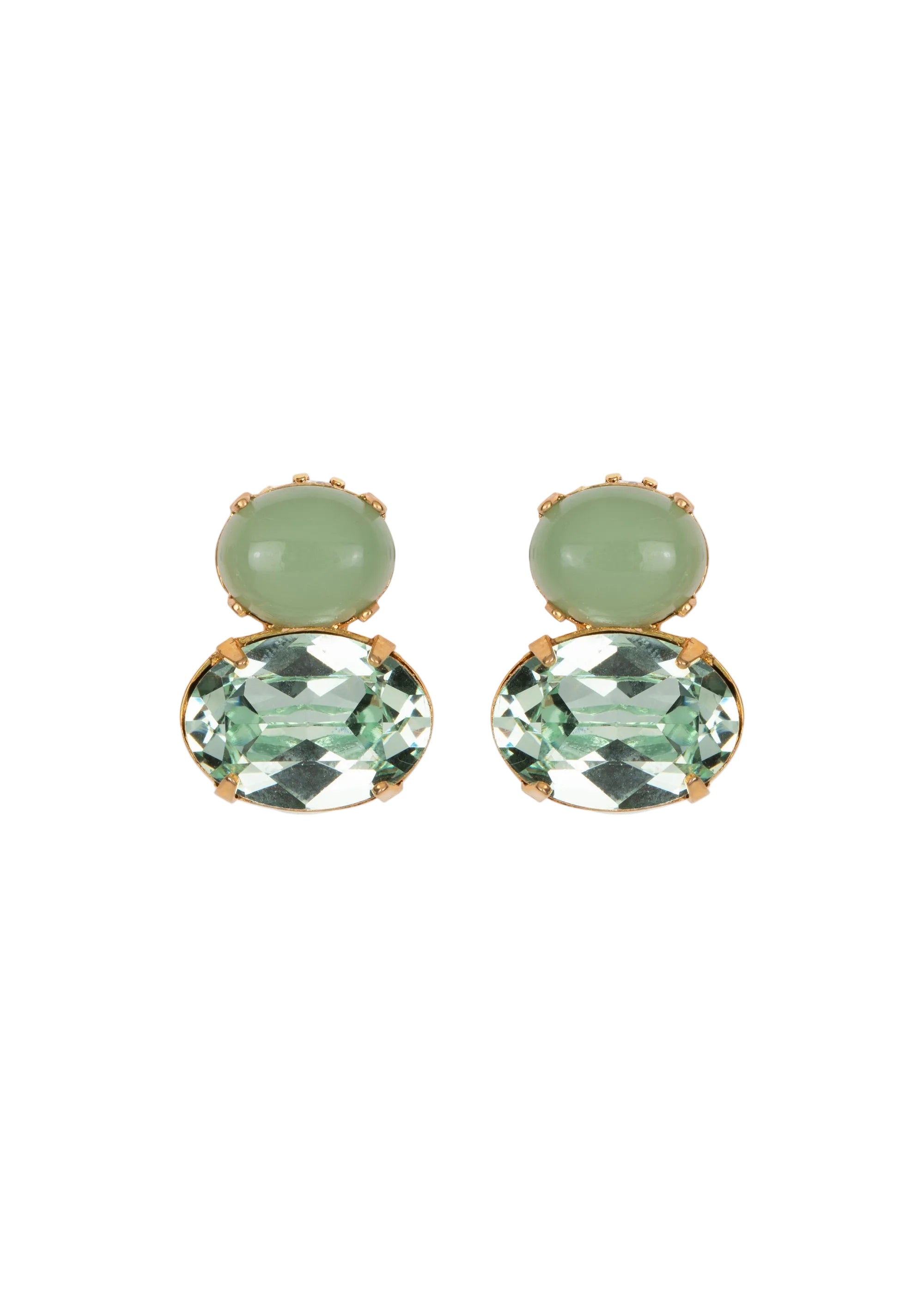 Yvette Earring - Chalcedony