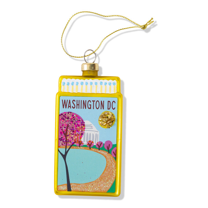 Matchbook Ornament - Washington DC