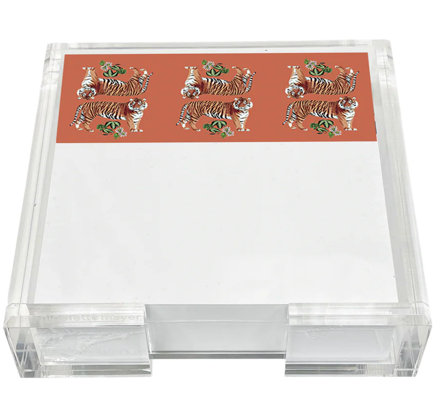 TIGER SEEING DOUBLE NOTE CARDS
