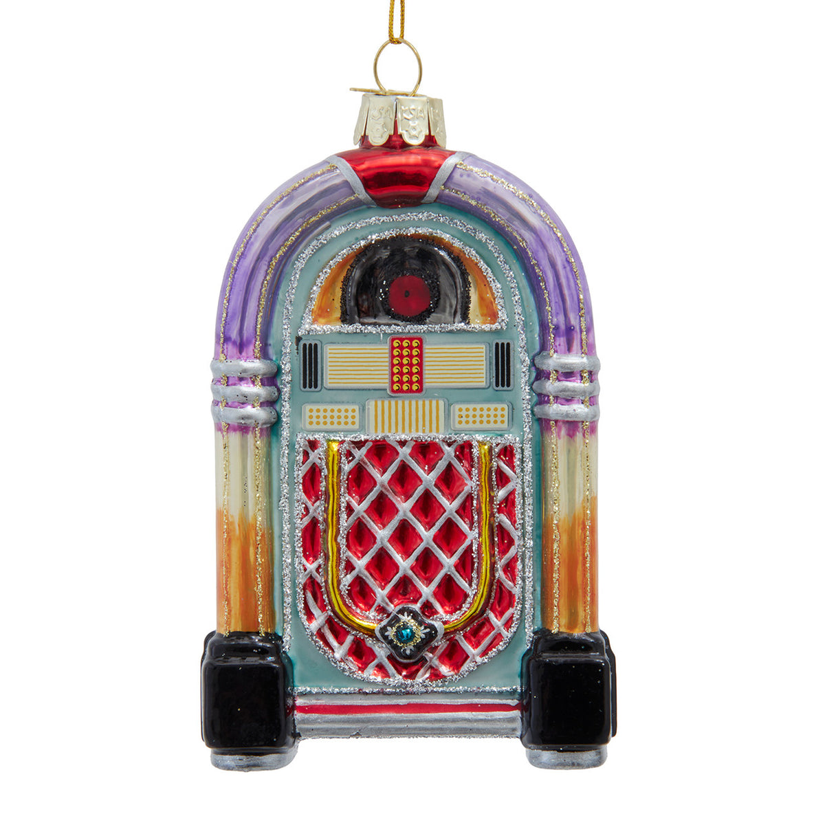 Retro Juke Box Ornament