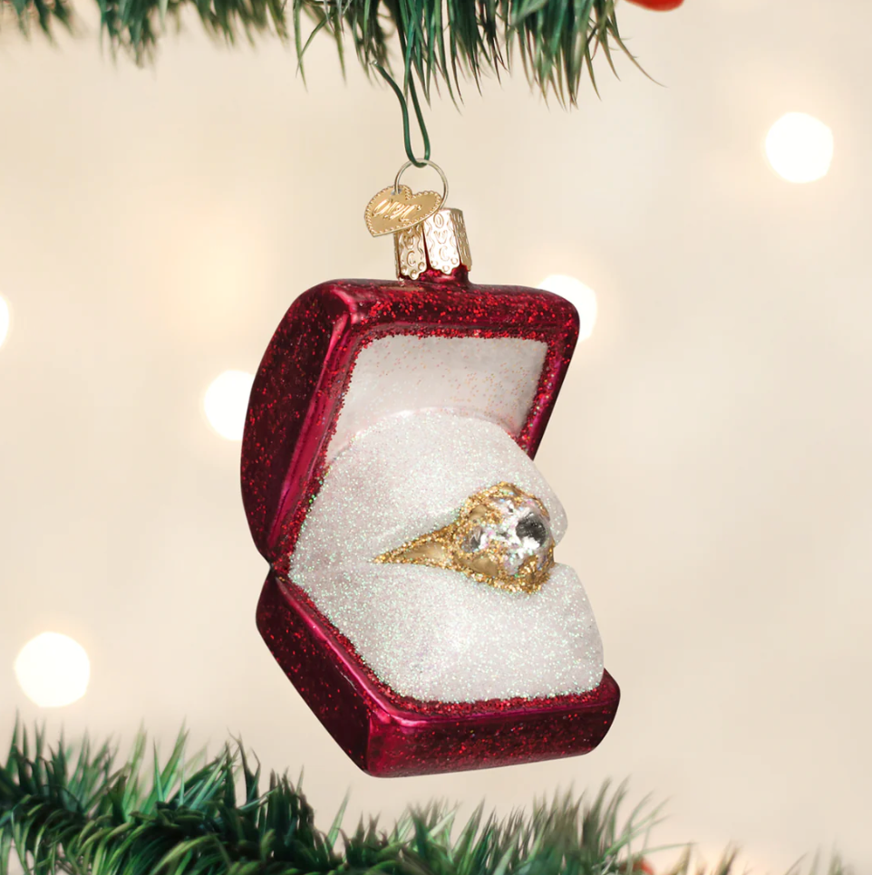 Ring in Box Ornament
