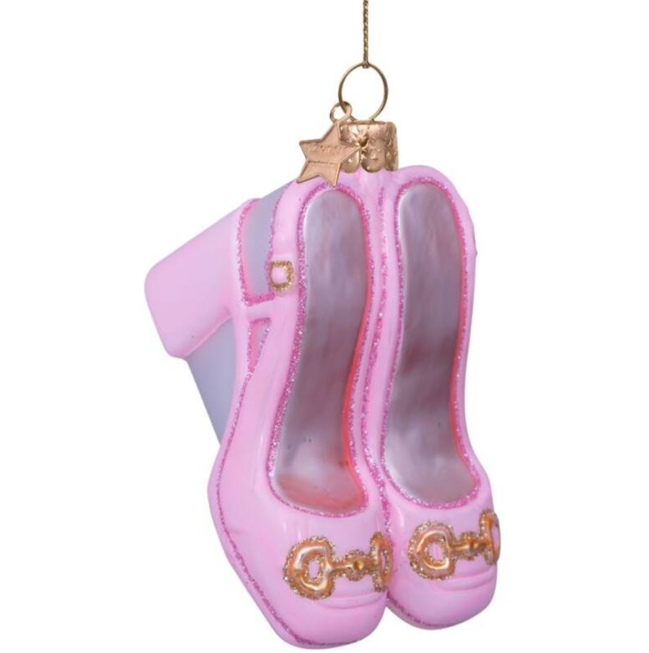 Pink Heel Ornament