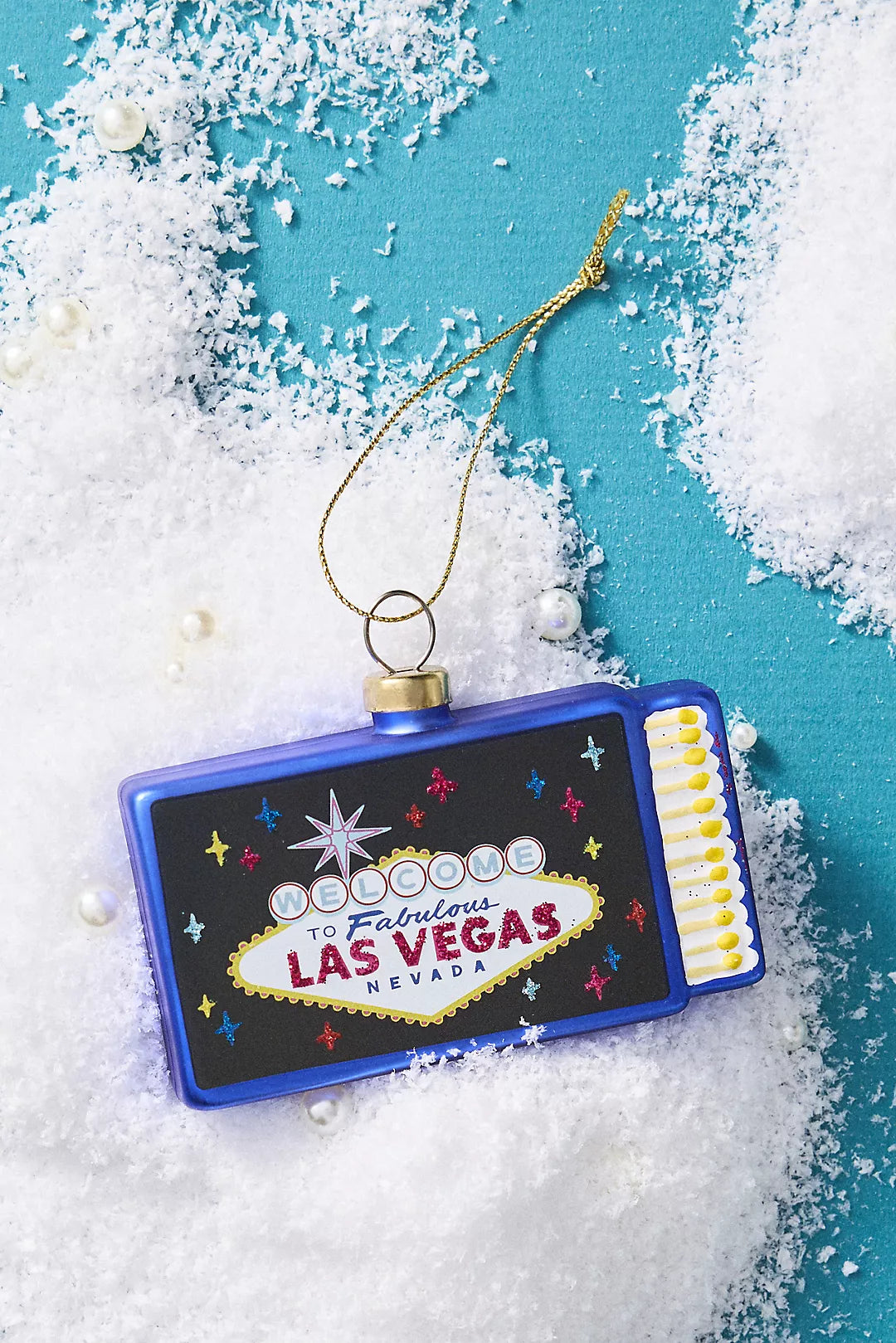 Matchbook Ornament - Las Vegas