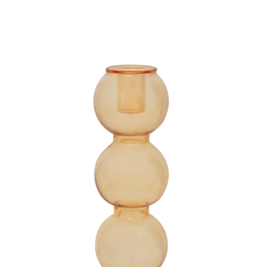 Pollini Candle Holder - Almond Buff