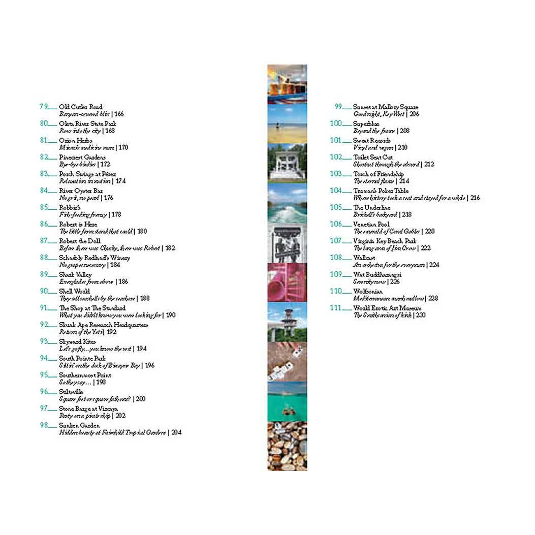 111 Places in Miami and the Keys That You Must Not Miss