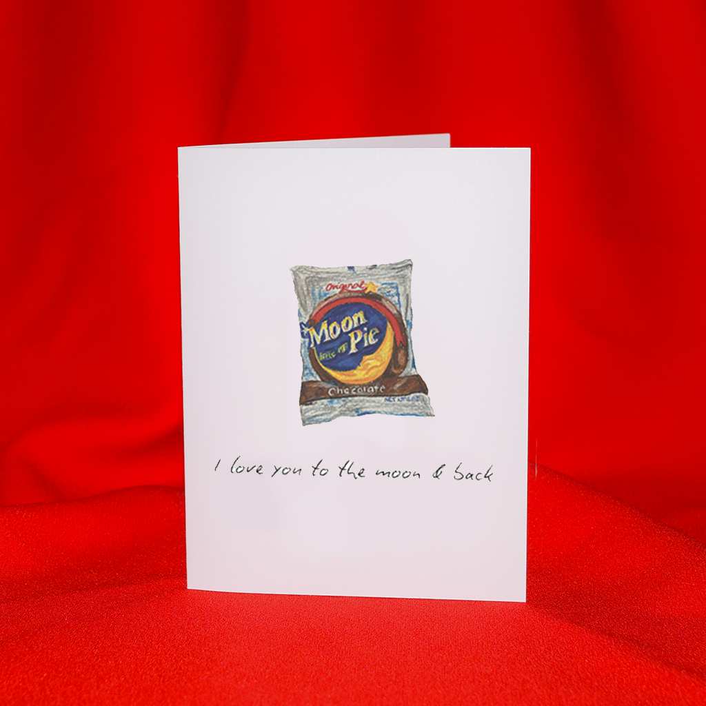 I Love You to the Moon & Back Card