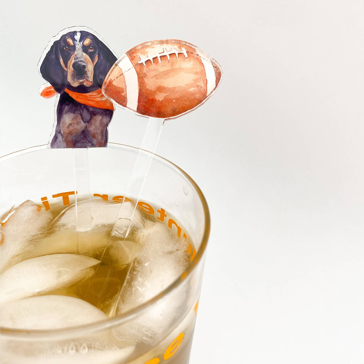 It’s Football Time in Tennessee Acrylic Stir Sticks