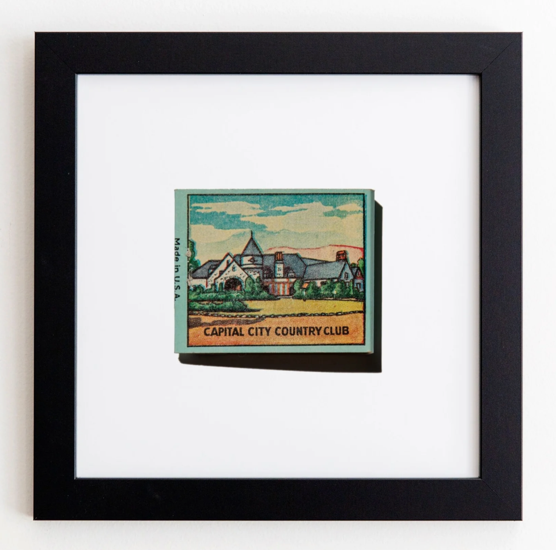 Capital City Picture Black Frame