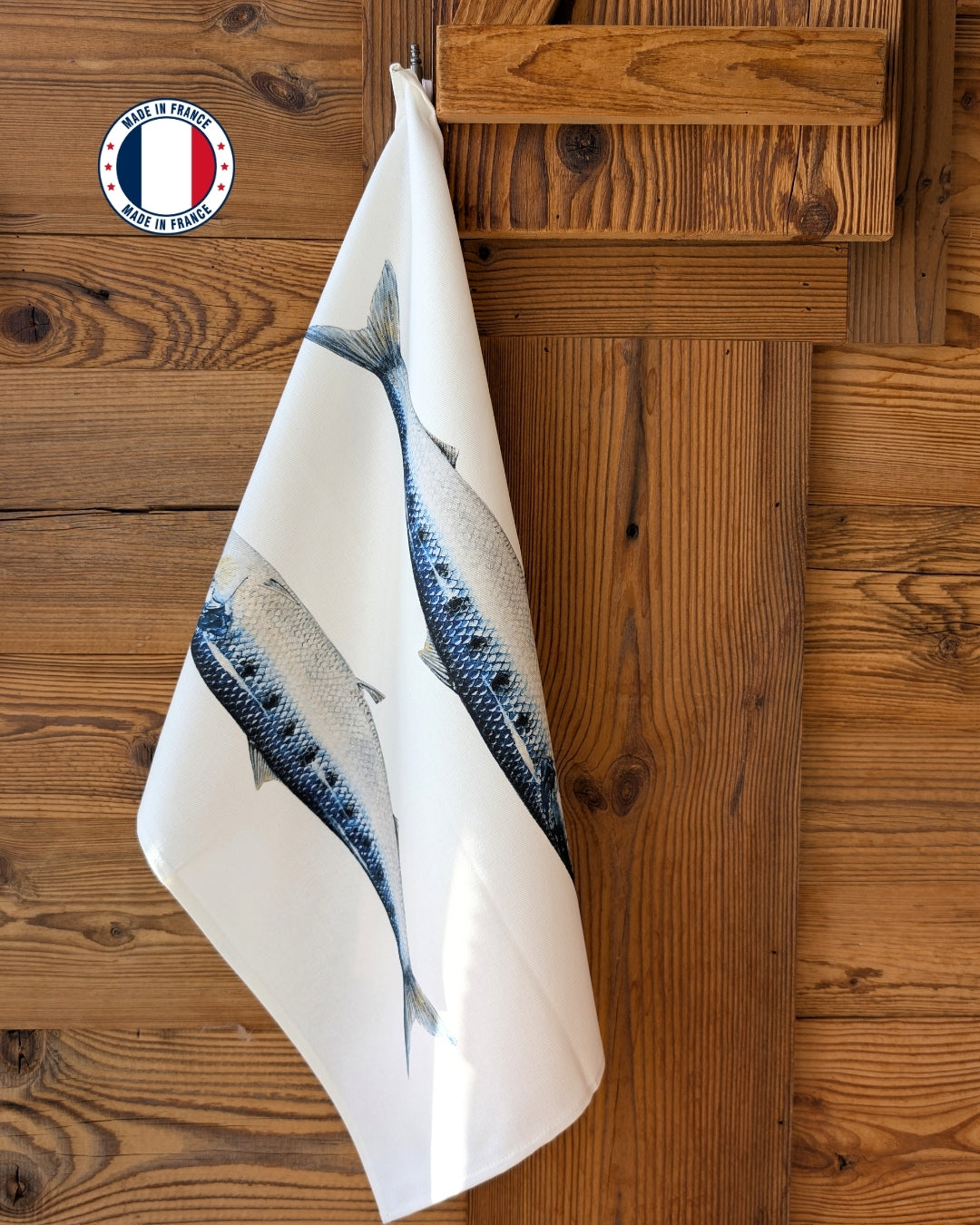 Les Sardines Tea Towel