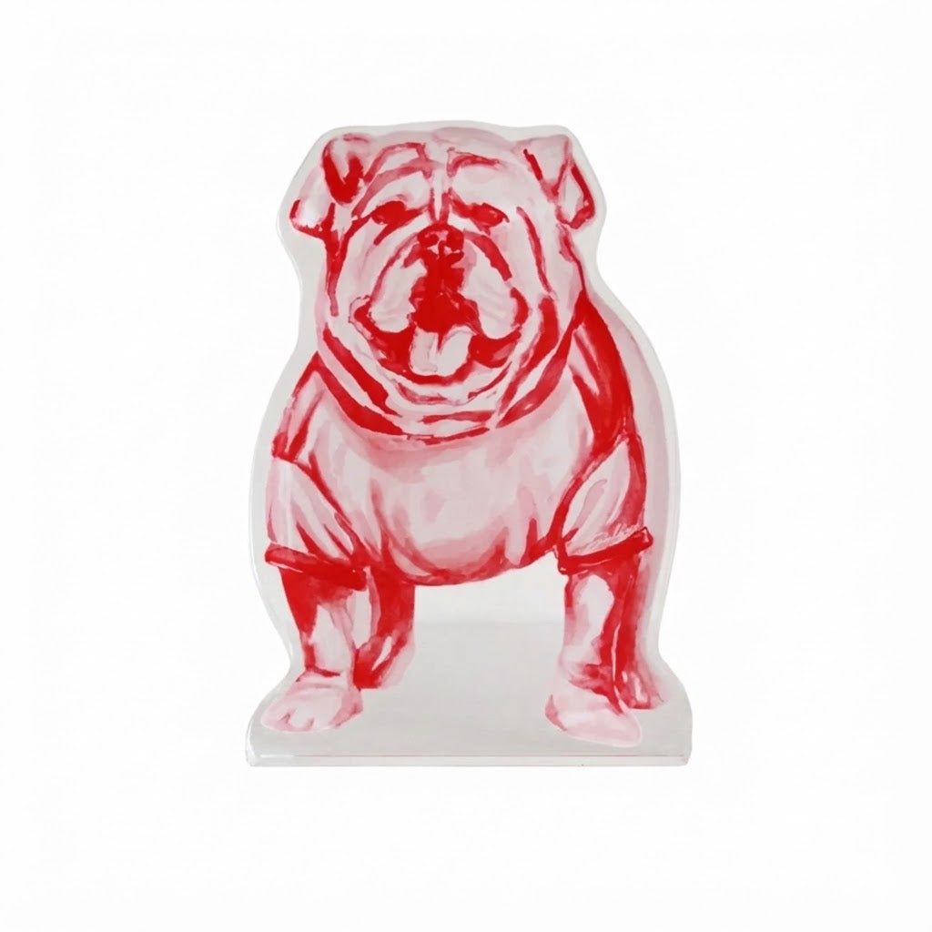 Bulldog Acrylic Shelfie