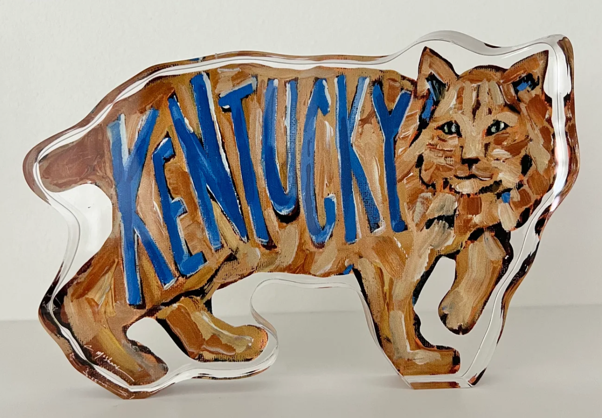 Kentucky Wildcat Acrylic