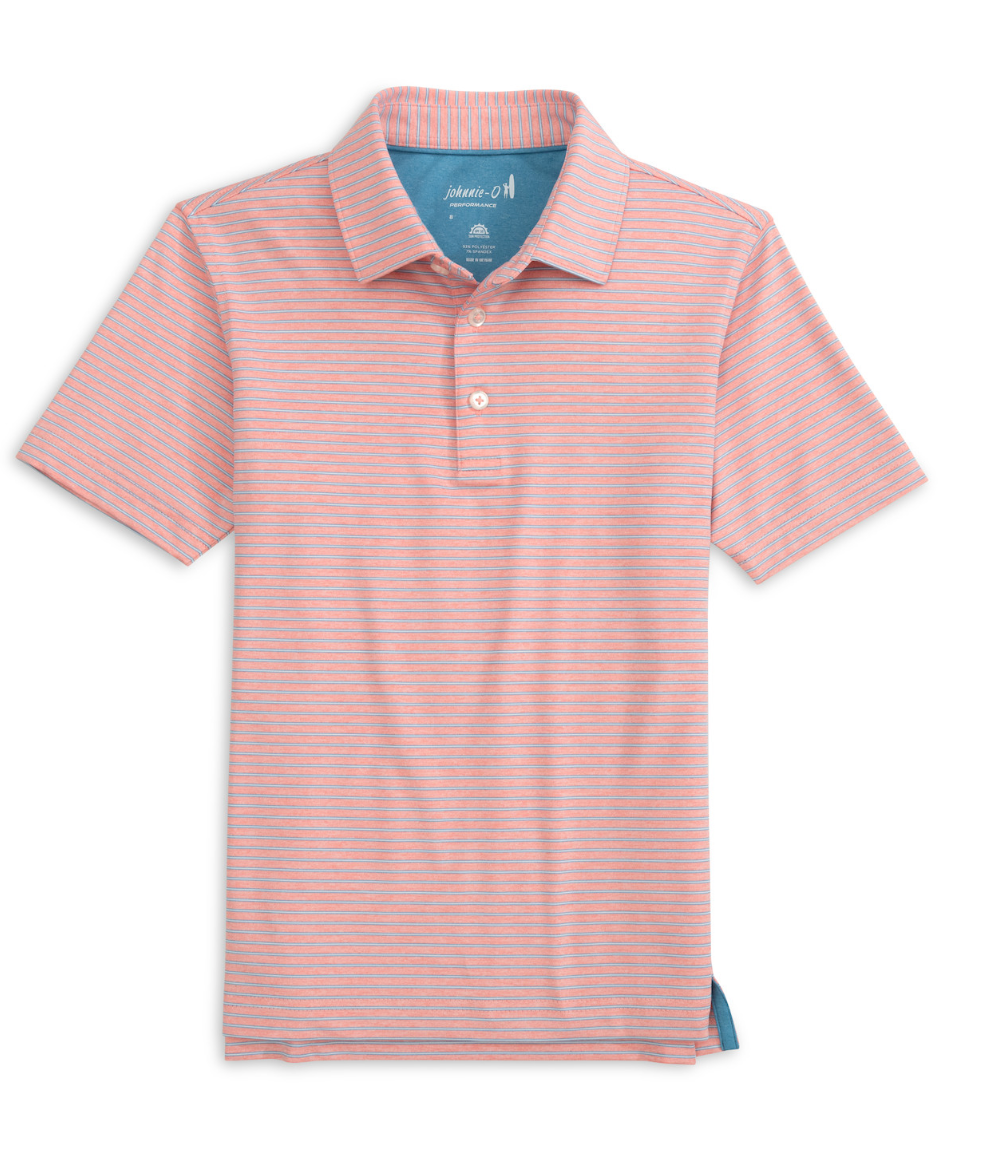 Michael Striped Jersey Performance Polo