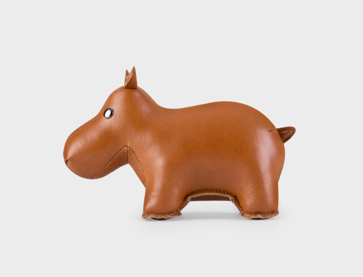 Hippo Paperweight