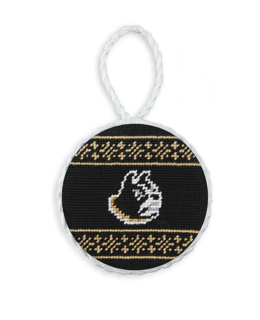 Wofford Fairisle Ornament