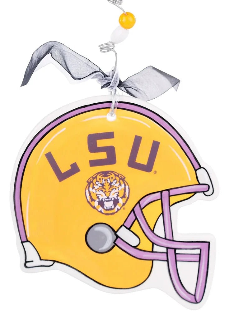 LSU Helmet Flat Ornament