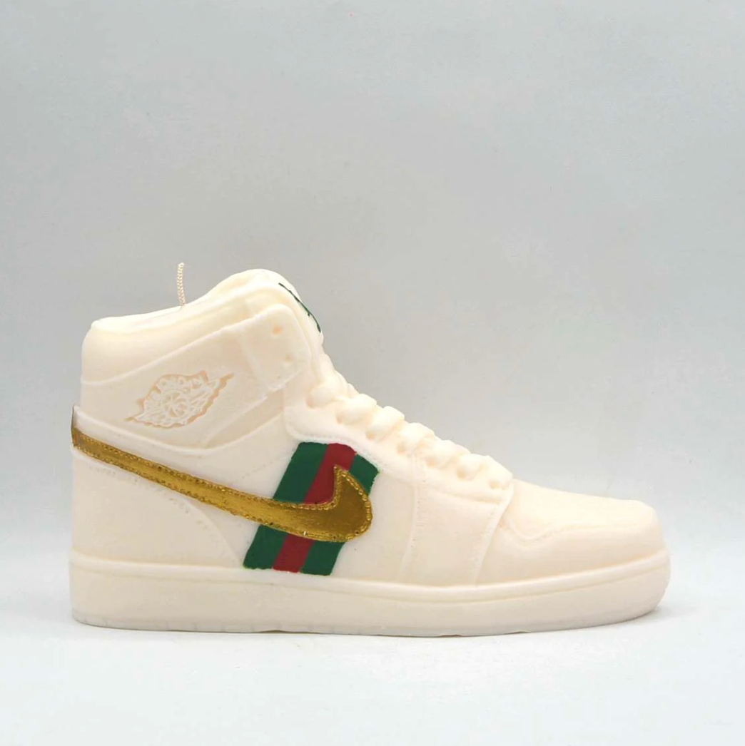 White Heritage Hi Top Candle