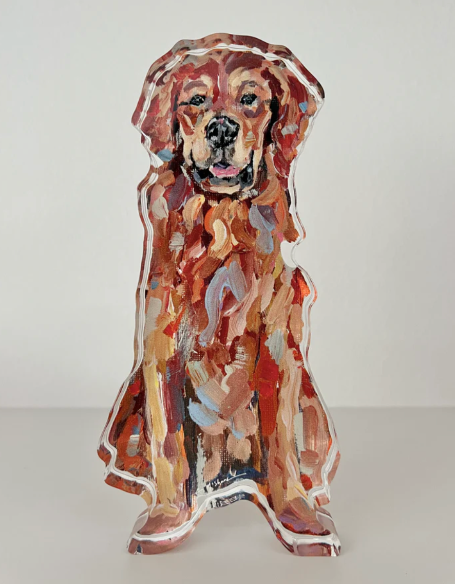 Golden Retriever Red Acrylic