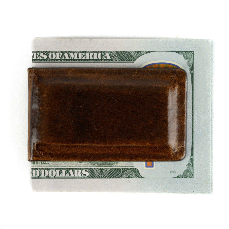 Money Clip - Brompton Brown