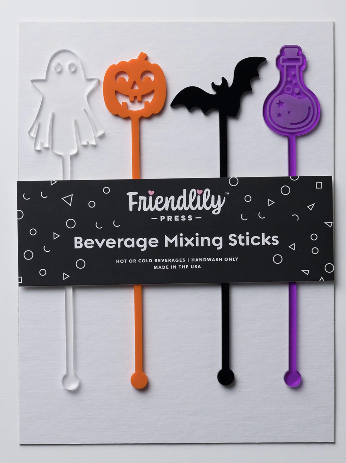 Halloween Spooky Drink Stirrers