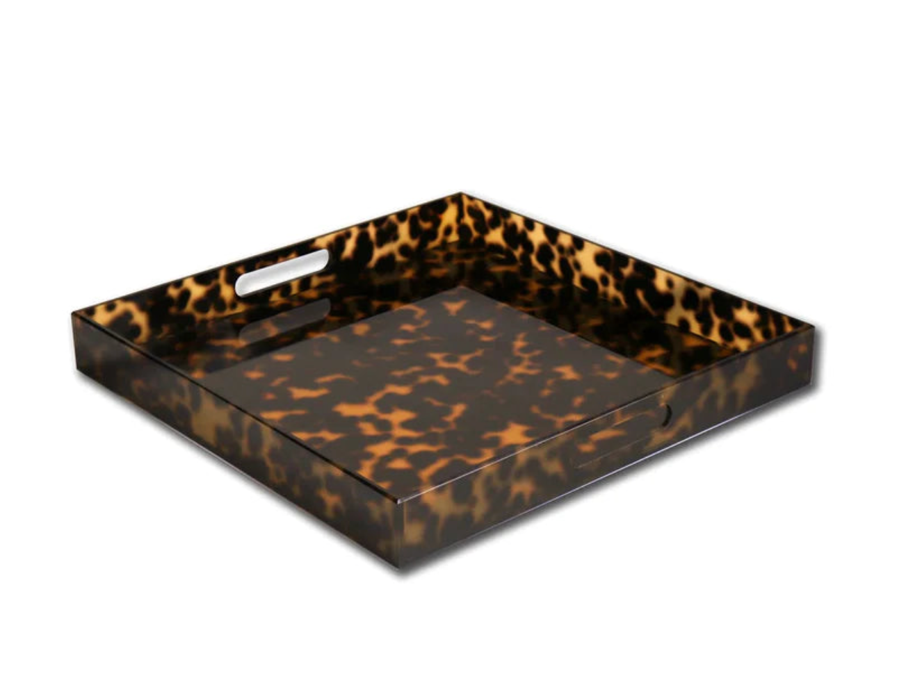 VIDA Acrylic Tortoise Tray Large