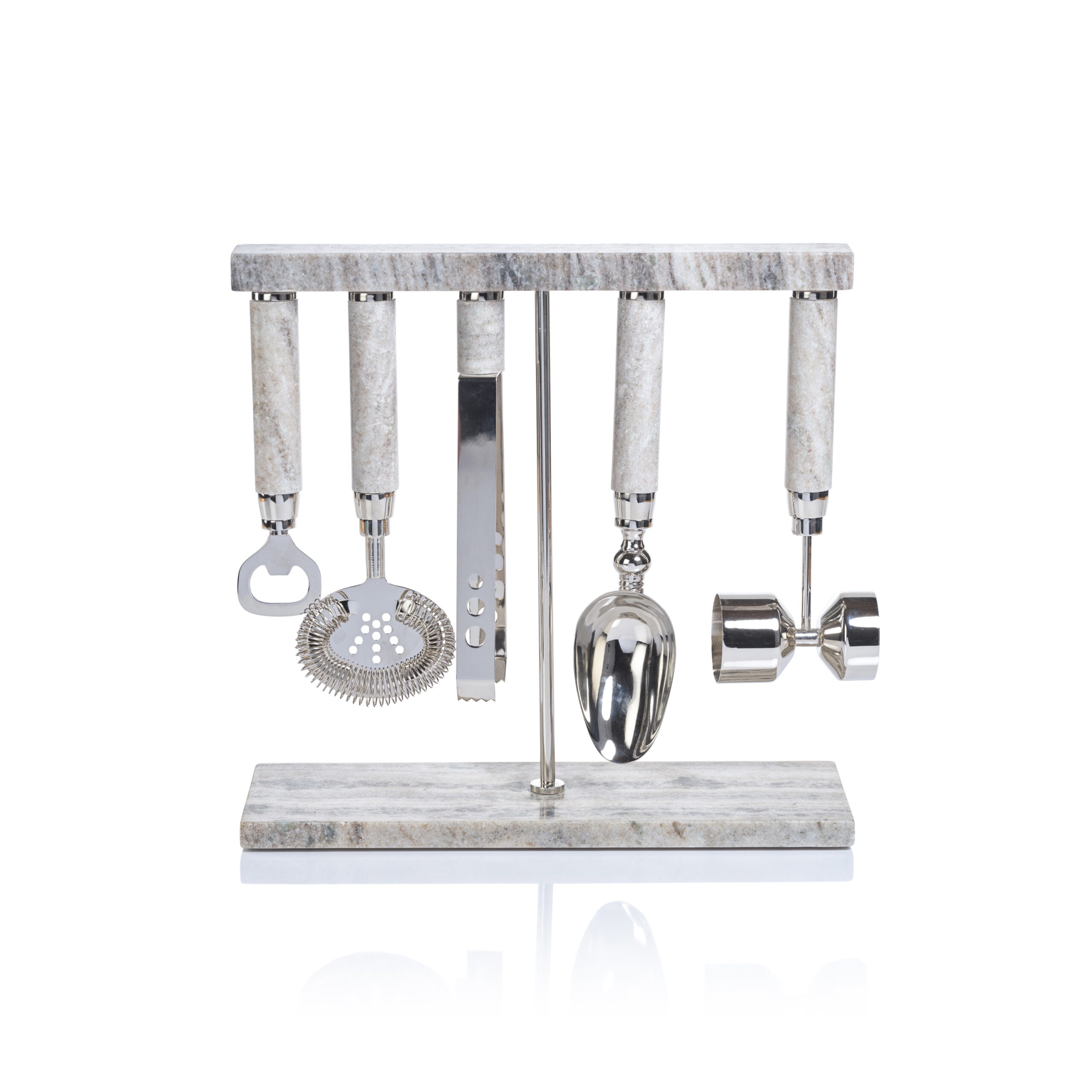 5 Piece Tool Bar Set - Marble