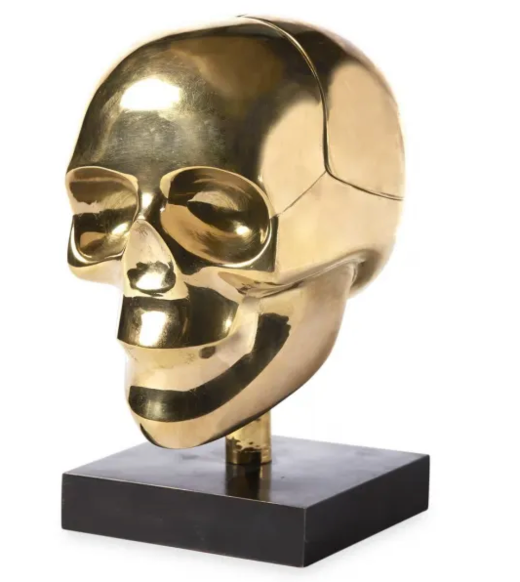 Brass Skull Box