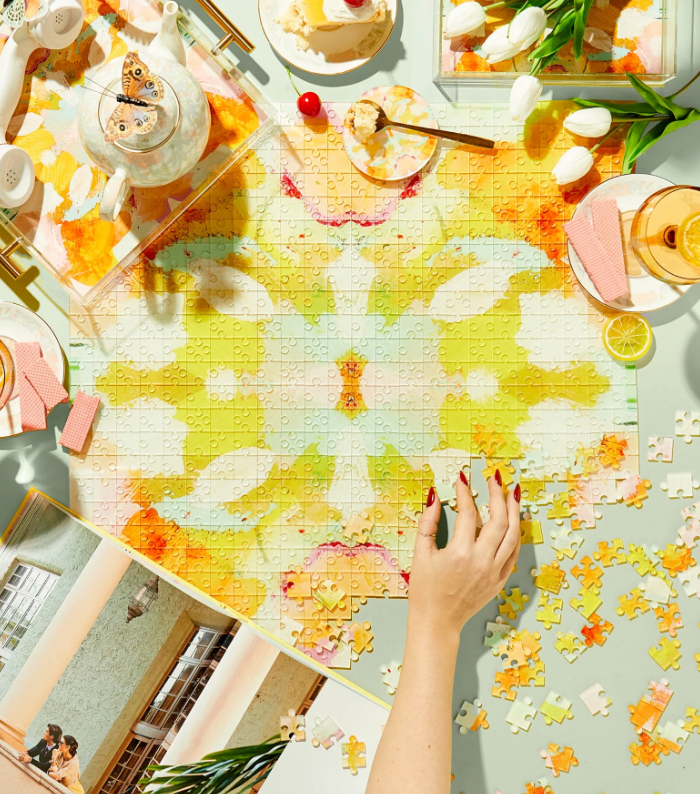 Marigold Acrylic Puzzle