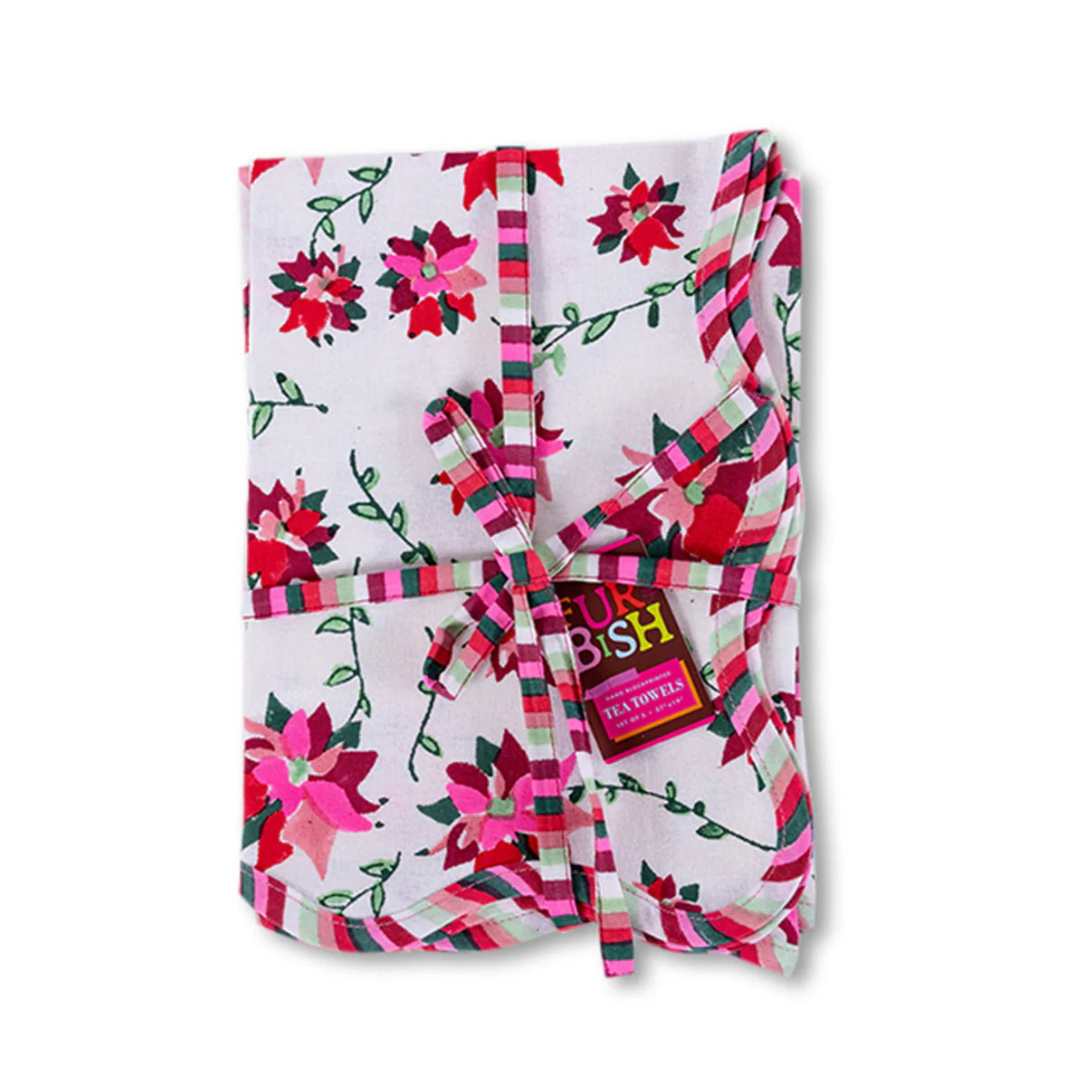 Poinsettia Tea Towels